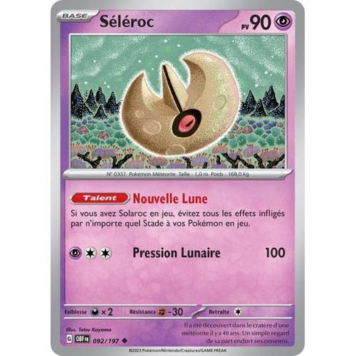 Carte Pokémon - Séléroc - 092/197 - Ev3 Flammes Obsidiennes on Productcaster.