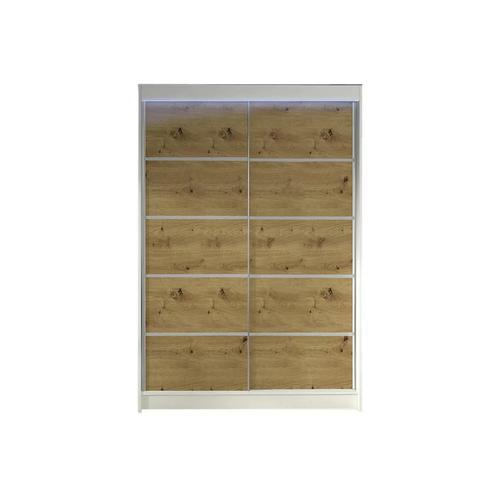 Armoire Atlanta 150, Nombre D'étagères: 5, 200x120x58cm on Productcaster.