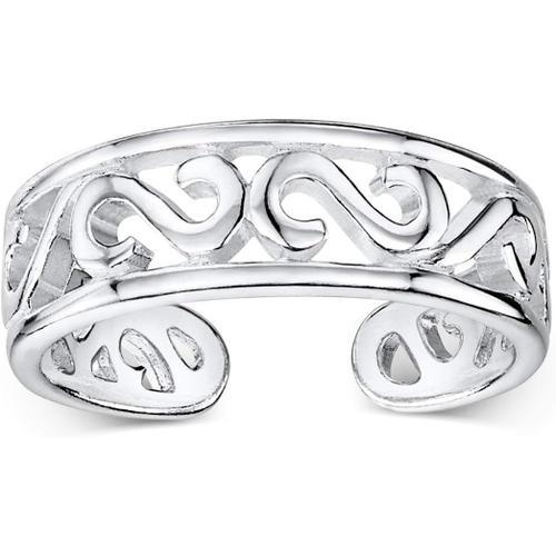 Bague D'orteil Réglable En Argent Sterling 925 - Bague Midi Pour Fe... on Productcaster.