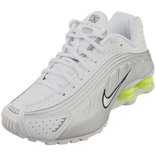 Nike Shox R4 Blanche Argent Femme - Baskets Mode - 40 on Productcaster.