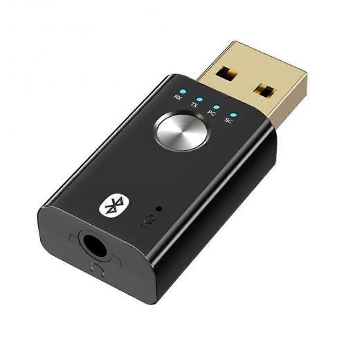 4 en 1 Sans Fil USB Bluetooth 5.0 Adaptateur 3.5mm AUX BT Récepteur... on Productcaster.