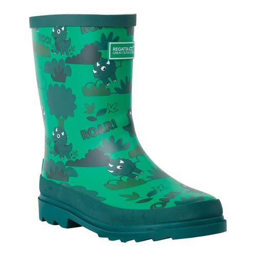 Regatta - Bottes De Pluie Mudplay - Enfant - 36 Fr - Vert on Productcaster.