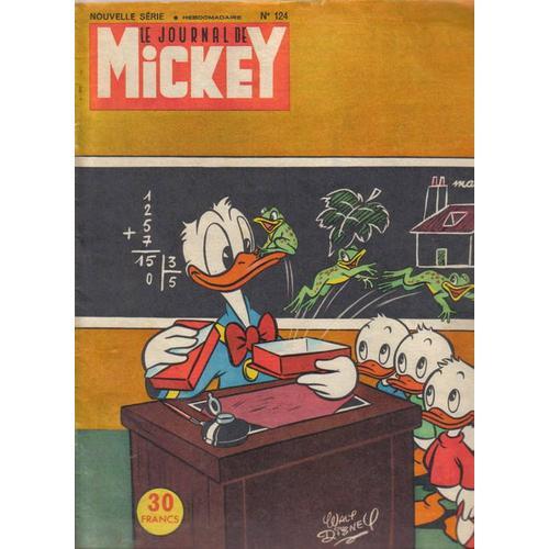 Journal De Mickey N° 124 : Nouvelle Serie on Productcaster.