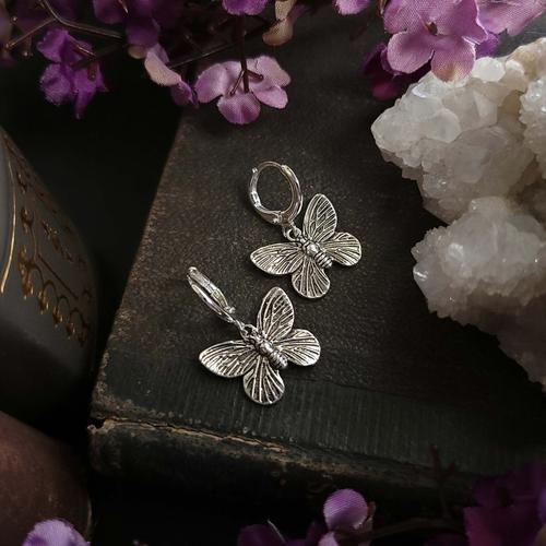 Boucles D'oreilles Pendantes Papillon Vintage Pour Femmes Et Filles... on Productcaster.