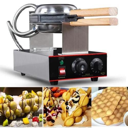 Gaufrier électrique - QQ Bubble Waffle Baker Maker Machine - Acier ... on Productcaster.