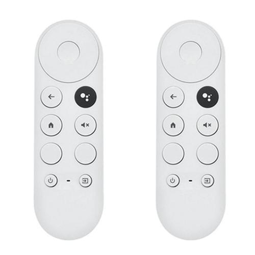 2 Pcs Télécommande Vocale Bluetooth pour 2020 Google TV 4K Snow G9N... on Productcaster.