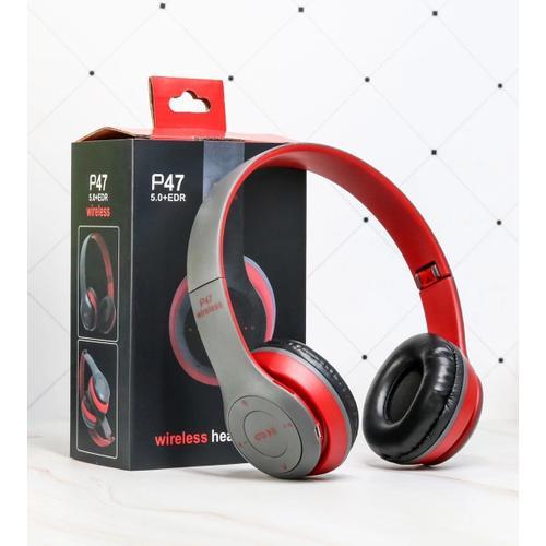 P47 bluetooth casque casque cadeau bon marché casque sans fil on Productcaster.