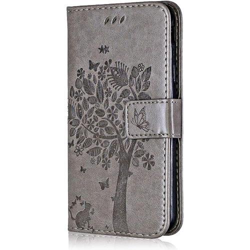 Coque Pour Huawei Y9 2019, Conber Etui En Cuir Pu Portefeuille, Ant... on Productcaster.