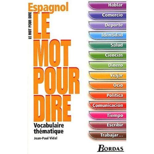 Espagnol - Vocabulaire Thématique on Productcaster.