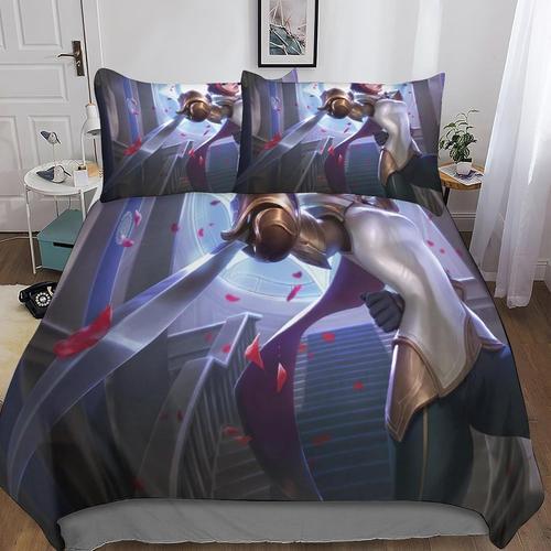 League Of Legends Pi¿¿Ces Ensemble Housse De Couette D Imprim¿¿ Lit... on Productcaster.