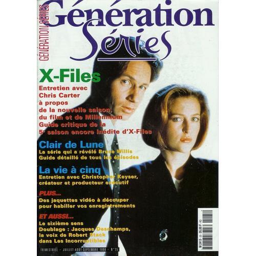 Generation Series N° 25 : The X-Files on Productcaster.