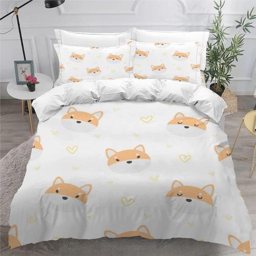 Housse De Couette Xcm Enfant D Animaux De Dessin Anim ̈ Parure De L... on Productcaster.