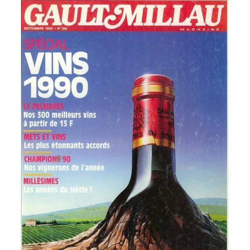 Gault Millau N° 255 : Vins 1990 on Productcaster.