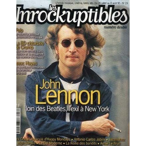 Les Inrockuptibles N° 19 : John Lennon / Pulp / Crumb / Isaac Haye... on Productcaster.