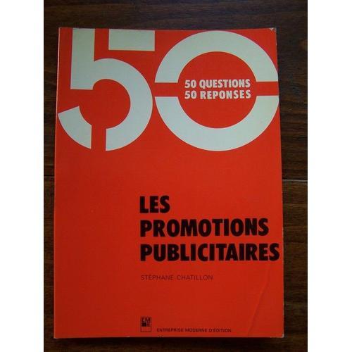 Les Promotions Publicitaires - 50 Questions 50 Réponses on Productcaster.