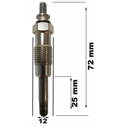 Bougie De Préchauffage - Chrysler Voyager 2.5 Td 01/1992-03/2001 on Productcaster.