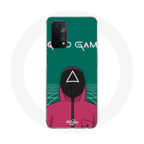 Coque Pour Oppo A74 5g Squid Game Logo Symbole Triangle on Productcaster.