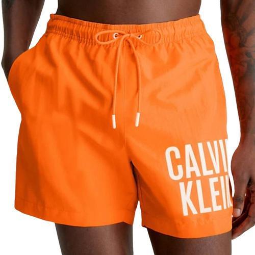 Short De Bain Orange Homme Calvin Klein Km0km00794 on Productcaster.