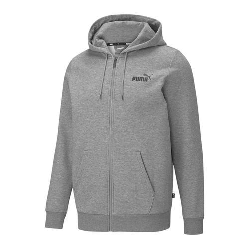 Sweat Zippé Gris Homme Puma Essential on Productcaster.