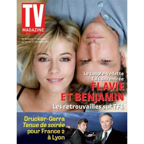 Tv Magazine N° 19367 : Le Couple Vedette Fait Sa Rentree Flavie Et... on Productcaster.