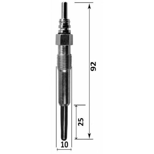 Bougie De Préchauffage - Mitsubishi Carisma 1.9 Di-D 102 09/2000-06... on Productcaster.