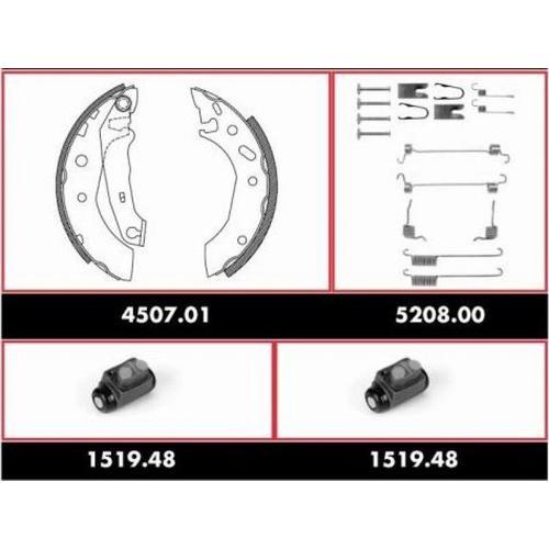 Kits De Freins Arrière Complet - Ford Escort Rs 2000 01/1995-02/1999 on Productcaster.