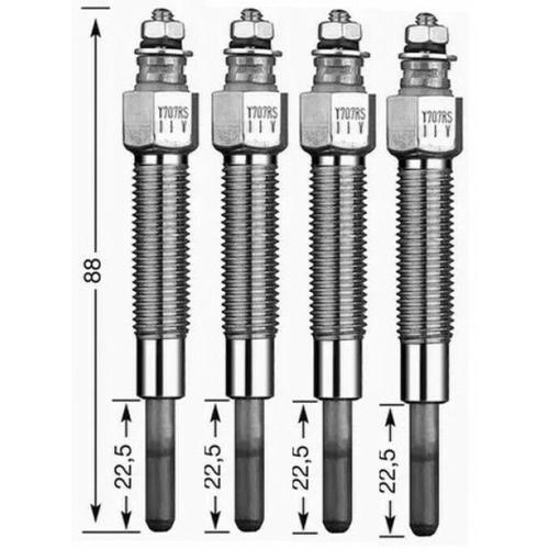 Quatre Bougies De Préchauffage - Mitsubishi L300 2.3 D 68 04/1983-0... on Productcaster.