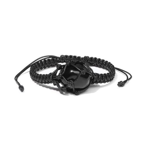 Bracelet En Maille Tressée Ajustable Pour Femmes Et Hommes, Bracele... on Productcaster.