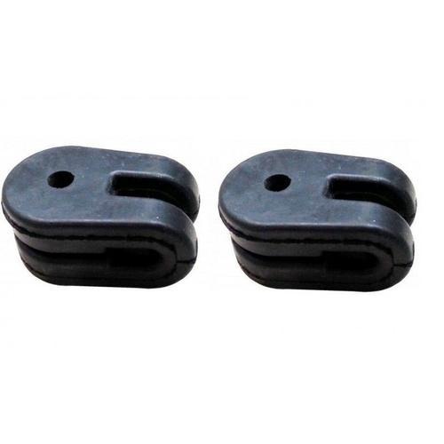 Deux Silents Blocs Echappement - Renault R21 1.9 D 64 06/1986-09/1995 on Productcaster.