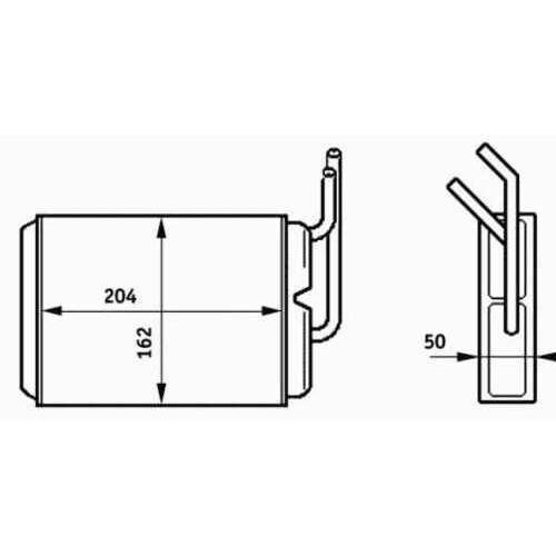 Radiateur De Chauffage - Renault Twingo 1.2 Lpg on Productcaster.