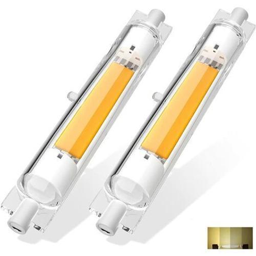 2pcs R7s 118mm Led Bulb 30w Dimmable, Energy Saving Cob Equivalent ... on Productcaster.