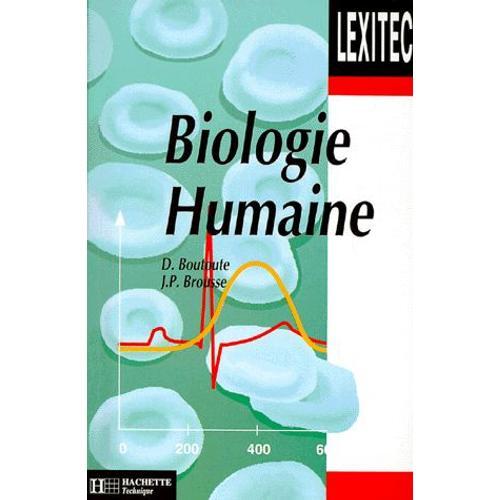 Lexique De Biologie Humaine on Productcaster.