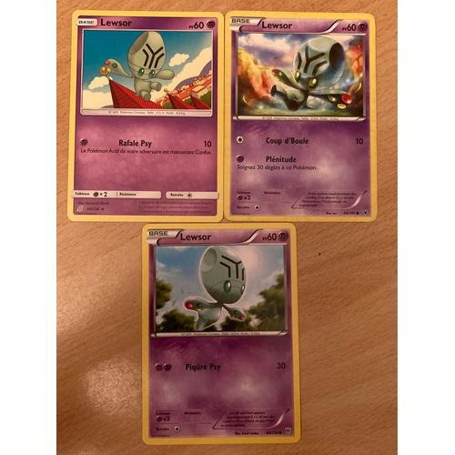 (2965) 3x Lewsor (Pokemon) on Productcaster.