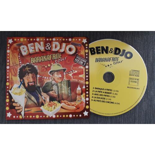 Ben & Djo "Barakafrite Tour - Volume Hein !" Cd 5 Titres : Baraque ... on Productcaster.