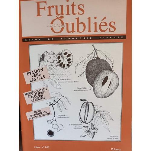 Revue "Fruits Oubliés" Hiver N° 4-98 on Productcaster.