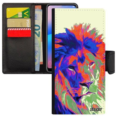 Coque A52s Lion Felin Pochoir Cover Savane Smartphone Roi Pop Art P... on Productcaster.