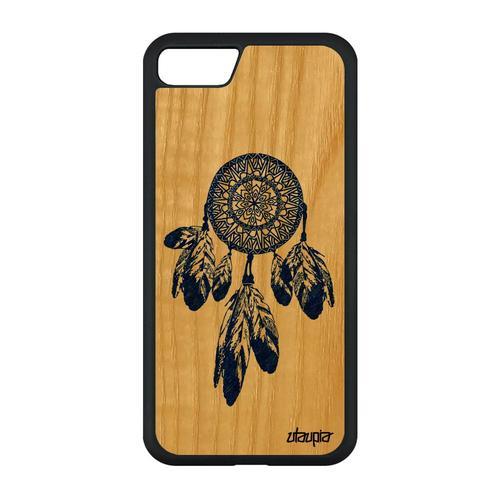 Coque Pour Iphone Se 2022 Bois Silicone Attrape Reve Mandala Dreamc... on Productcaster.