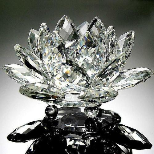 Fleur de Lotus en cristal de Quartz, 60mm, artisanat, presse-papier... on Productcaster.