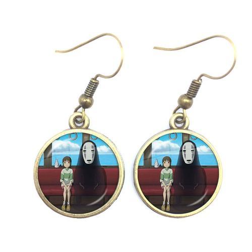 Hayao Miyazaki ? Boucles D'oreilles En Verre, Mignon, Anime Japonai... on Productcaster.