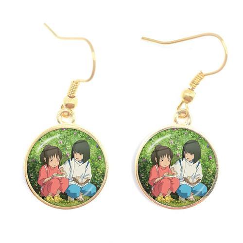 Hayao Miyazaki ? Boucles D'oreilles En Verre, Mignon, Anime Japonai... on Productcaster.