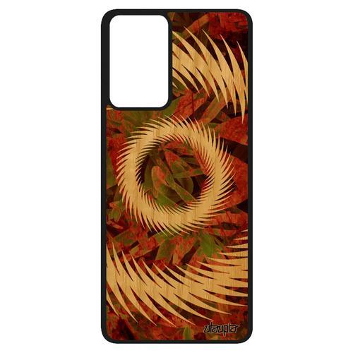 Coque Bois Galaxy A52s Silicone Mandala Motif Case Marron Caoutchou... on Productcaster.