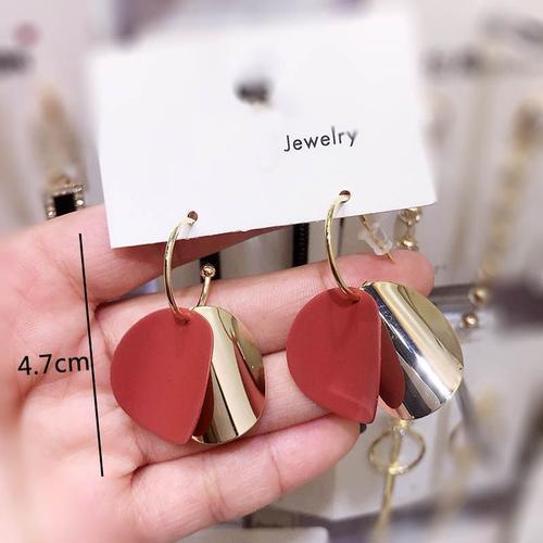 Red Document-Boucles D'oreilles En Perles Simulées Pour Femmes Et F... on Productcaster.