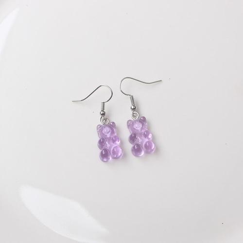 Boucles D'oreilles Mignonnes Mini Gunibear Pour Femmes, Conception ... on Productcaster.