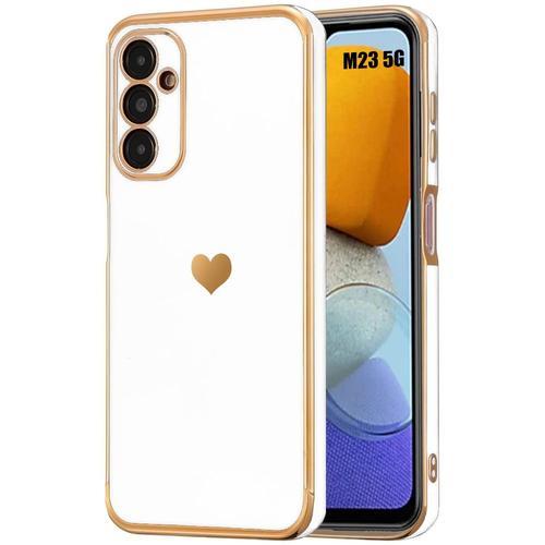 Coque Pour Samsung Galaxy M23 5g Blanc Motif C Ur Anti-Rayures - Bo... on Productcaster.