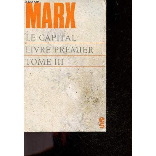 Le Capital Critique De L Économie Politique - Livre Premier Le Déve... on Productcaster.