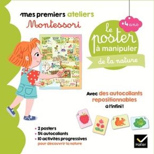 Mes Premiers Ateliers Montessori - Le Poster À Manipuler - Pour Déc... on Productcaster.