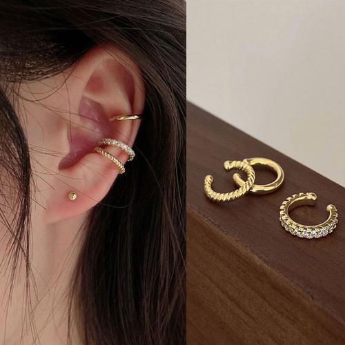 Mancommuniste D'oreille Sans Piercing Pour Femme, Boucles D'oreille... on Productcaster.