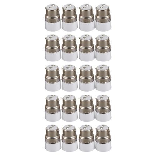 12pcs Ac 220v B22 A E14 Support D'adaptateur De L'ampoule De Base on Productcaster.