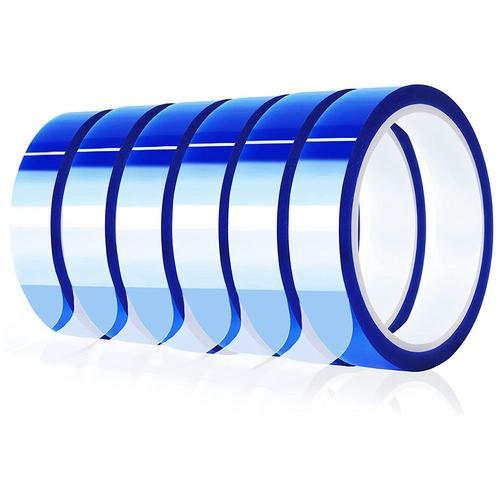 6 Rouleaux 20Mm X33M Thermique Bleu R¿¿Sistant ¿¿ la Chaleur Haute ... on Productcaster.