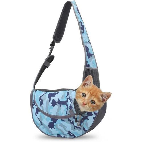 Dyg Sac De Transport Pour Chien Bleu L Sac De Transport Pour Chat C... on Productcaster.